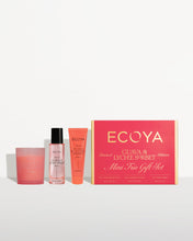 Load image into Gallery viewer, Ecoya Mini Trio Gift Set - Guava & Lychee Sorbet Gift set Ecoya