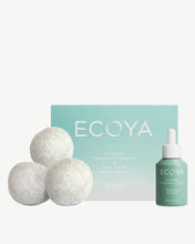 Load image into Gallery viewer, Ecoya Wild Sage & Citrus Laundry Dryer Ball Set