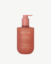 Load image into Gallery viewer, Ecoya Hand & Body Wash - Guava & Lychee Sorbet Health & Beauty > Beauty > Bath & Body > Body Wash > Ecoya Ecoya
