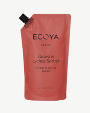 Load image into Gallery viewer, Ecoya Hand & Body Wash Refill - Guava & Lychee Hyde Boutique