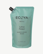 Load image into Gallery viewer, Ecoya Hand & Body Wash Refill - Lotus Flower Health & Beauty > Women > Beauty & Personal Care > Bath & Body > Body Washes > ECOYA Hyde Boutique