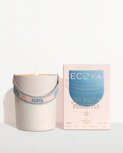 Load image into Gallery viewer, Ecoya High Summer Ceramic Candle - Sea Salt & Pineapple Hyde Boutique