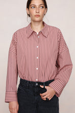 Load image into Gallery viewer, Marle Edie Shirt - Rosewood Stripe Hyde Boutique