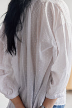 Load image into Gallery viewer, Mahsa Everyday Blouse - Swiss Dot White Hyde Boutique