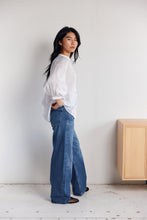 Load image into Gallery viewer, Mahsa Everyday Blouse - Swiss Dot White Hyde Boutique