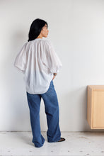 Load image into Gallery viewer, Mahsa Everyday Blouse - Swiss Dot White Hyde Boutique