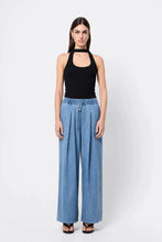 Load image into Gallery viewer, Mossman High Tide Pant - Chambray Hyde Boutique