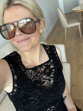 Load image into Gallery viewer, Valley Eyewear Bang - Dark Tortoise with Matte Black Metal Trim/Light Brown Lens Arriving Mid Nov Hyde Boutique