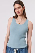 Load image into Gallery viewer, Marlow Sunset Knit Tank - Sea Mist Hyde Boutique