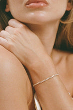 Load image into Gallery viewer, Porter Baby Celestial Tennis Bracelet - Gold/Clear Hyde Boutique