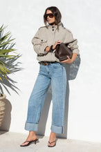 Load image into Gallery viewer, Among The Brave Emerge Blue Turn Up Long Jeans - Washed Out Blue Arriving Saturday