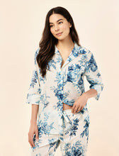 Load image into Gallery viewer, Papinelle x Karen Walker Romantic Floral Crop PJ - Teal