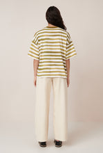 Load image into Gallery viewer, Kowtow Oversized Boxy Tee - Brushstroke Stripe Hyde Boutique