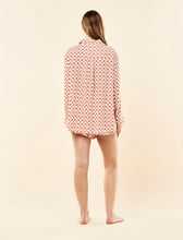 Load image into Gallery viewer, Papinelle x Karen Walker Monogram Tiles LS Boxer PJ - Rose