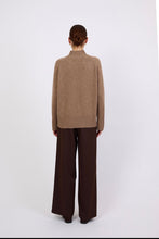 Load image into Gallery viewer, Marlow Cashmere Funnel Neck - Nutmeg Hyde Boutique