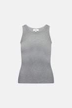 Load image into Gallery viewer, Rebe Ribbed Tank - Grey Hyde Boutique