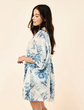 Load image into Gallery viewer, Papinelle x Karen Walker Romantic Floral Flowy Boxer PJ - Teal