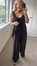 Load image into Gallery viewer, Esmaee Mercer Top - Dark Chocolate Apparel > Women > Clothing > Tops > Sleeveless Tops > Esmaee Hyde Boutique
