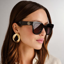 Load image into Gallery viewer, Gucci GG0998S Sunglasses - Black Sunglasses Gucci