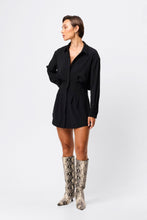 Load image into Gallery viewer, Mossman Good Intentions Mini Dress - Black Apparel > Women > Clothing > Dresses > Mini Dresses > Mossman Hyde Boutique