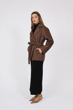 Load image into Gallery viewer, Marlow Grove Wool Coat - Mushroom Hyde Boutique