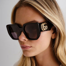 Load image into Gallery viewer, Gucci GG0956S Sunglasses - Black Sunglasses Gucci
