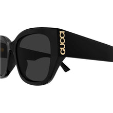 Load image into Gallery viewer, Gucci GG2043SA Sunglasses - Black Sunglasses Gucci