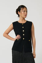 Load image into Gallery viewer, ONTE Helena Gilet - Black Hyde Boutique