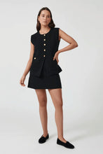 Load image into Gallery viewer, ONTE Helena Gilet - Black Hyde Boutique