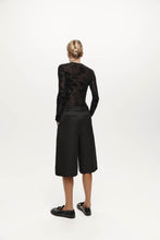 Load image into Gallery viewer, Harris Tapper Darvos Top - Black Mesh Velvet Hyde Boutique