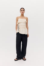 Load image into Gallery viewer, Harris Tapper Bader Top - Ivory Silk Hyde Boutique