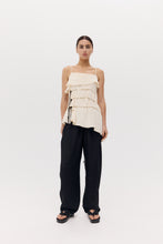 Load image into Gallery viewer, Harris Tapper Bader Top - Ivory Silk Hyde Boutique