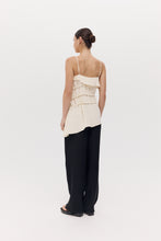 Load image into Gallery viewer, Harris Tapper Bader Top - Ivory Silk Hyde Boutique