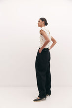 Load image into Gallery viewer, Harris Tapper Adam Trouser - Black Hyde Boutique
