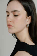 Load image into Gallery viewer, Castel & Co Hadley Earrings Large - Silver