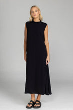 Load image into Gallery viewer, Blak Happier Together Dress - Black Apparel > Women > Clothing > Dresses > Midi Dresses > Blak Hyde Boutique