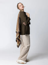 Load image into Gallery viewer, Dark Hampton The Harvey Silk Scarf Scarf Dark Hampton