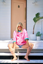 Load image into Gallery viewer, Hibiscus Hotel Vacay All Day Oversized Tee Arriving End Oct Hyde Boutique