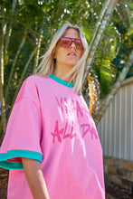 Load image into Gallery viewer, Hibiscus Hotel Vacay All Day Oversized Tee Arriving End Oct Hyde Boutique