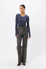 Load image into Gallery viewer, Mossman Sedona Top - Sapphire Apparel > Women > Clothing > Tops > Long Sleeve Tops > Ribbed Jersey Tops > Mossman Hyde Boutique