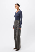 Load image into Gallery viewer, Mossman Sedona Top - Sapphire Apparel > Women > Clothing > Tops > Long Sleeve Tops > Ribbed Jersey Tops > Mossman Hyde Boutique