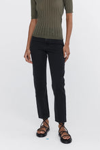 Load image into Gallery viewer, Marle Straight Leg Jean - Black Mrs Hyde Boutique