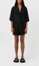 Load image into Gallery viewer, Camilla and Marc Agna Lace Shirt - Black  Hyde Boutique   

