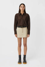 Load image into Gallery viewer, CAMILLA AND MARC Rhett Wool Mini Skirt - Stone Beige  Hyde Boutique   
