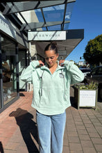 Load image into Gallery viewer, Camilla and Marc Wade Zip Up Hoodie - Pale Mint New-Arrivals Hyde Boutique