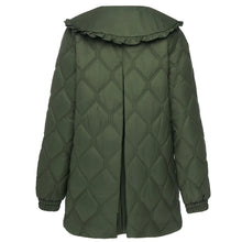 Load image into Gallery viewer, Moke Tess Women Quilt Coat - Olive Green Apparel > Women > Clothing > Jackets > Bomber Jackets > Quilted Bomber Jackets > Moke Hyde Boutique