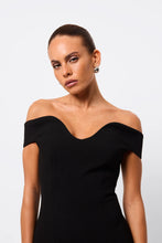 Load image into Gallery viewer, Mossman Modernist Maxi Dress - Black Apparel > Women > Clothing > Dresses > Maxi Dresses > Mossman Hyde Boutique