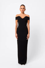Load image into Gallery viewer, Mossman Modernist Maxi Dress - Black Apparel > Women > Clothing > Dresses > Maxi Dresses > Mossman Hyde Boutique