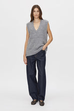 Load image into Gallery viewer, Camilla and Marc Izara Knit Vest - Charcoal/Navy Hyde Boutique