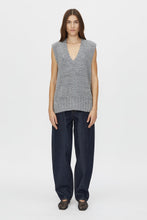 Load image into Gallery viewer, Camilla and Marc Izara Knit Vest - Charcoal/Navy Hyde Boutique